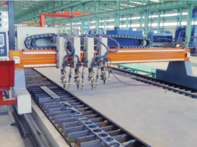 Multi-torch flame cutting machine
